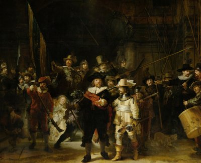 O Nightwatch de Rembrandt van Rijn